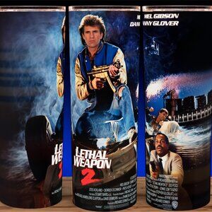 Lethal Weapon 2 Mel Gibson - Danny Glover Action Movie Cup Mug Tumbler 20oz